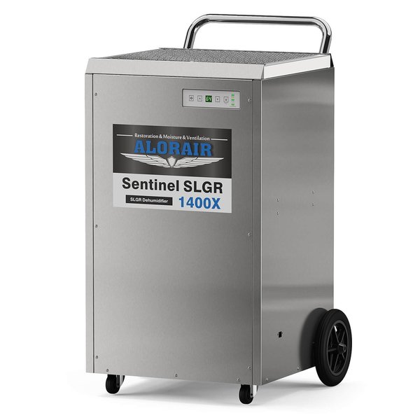 Alorair SENTINEL SLGR 1400X COMMERCIAL DEHUMIDIFIER, 140 PPD WITH PUMP, STAINLESS STEEL BODY SLGR 1400X